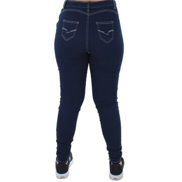 Calça Jeans Feminina Skinny Azul Escura TX20 - 11110 AZUL ESCURO