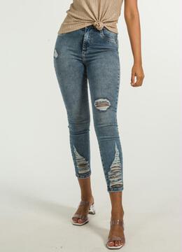 Cativa Jeans - Calça Jeans Skinny Feminina Azul