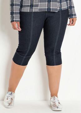 Marguerite - Calça Jeans Cropped Plus Size