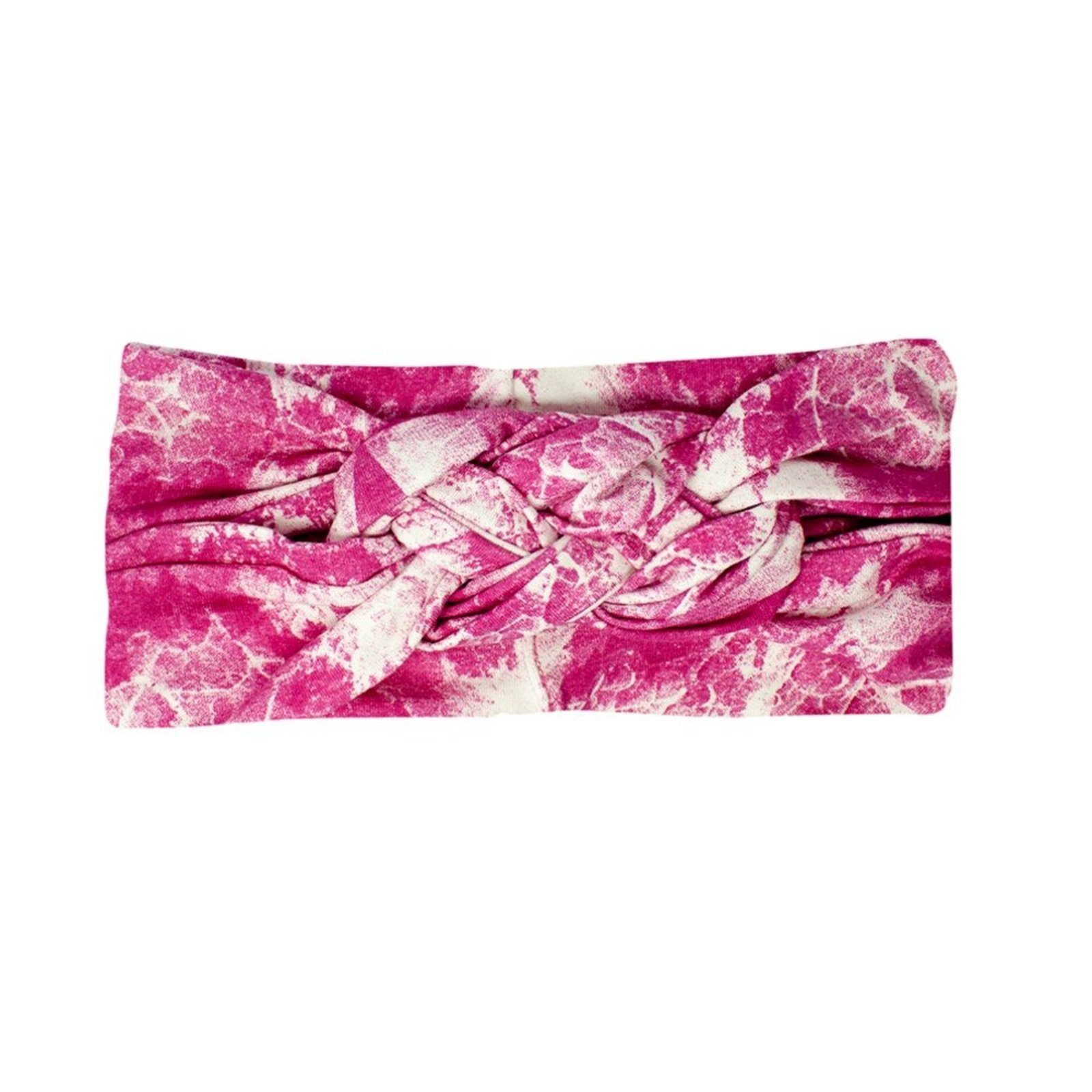 Faixa de Cabelo Gumii Faixa Turbante (trança) Gumii - Tie Dye rosa Rosa